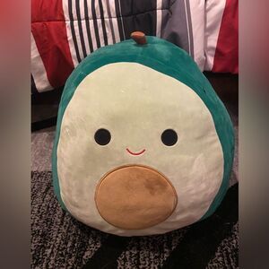 20” XL Austin the Avocado Squishmallow Pillow